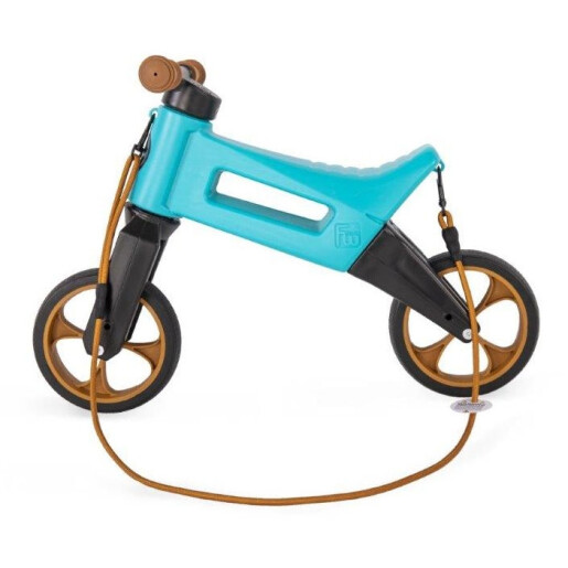 Bicicleta fara pedale Funny Wheels Rider SuperSport 2 in 1 Aqua