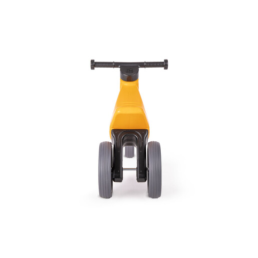 Bicicleta fara pedale cu cosulet pentru ghidon Funny Wheels Rider SPORT 2 in 1 Portocalie