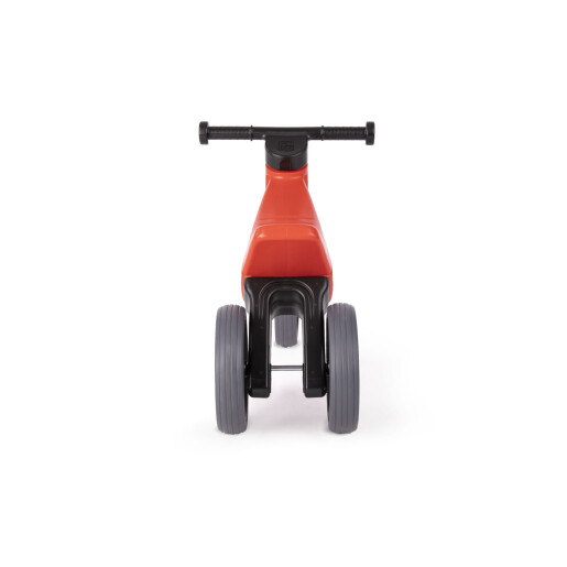 Bicicleta fara pedale cu cosulet pentru ghidon Funny Wheels Rider SPORT 2 in 1 Rosie