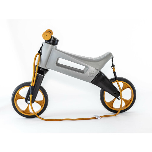 Bicicleta fara pedale Funny Wheels Rider SuperSport 2 in 1 Matte Grey