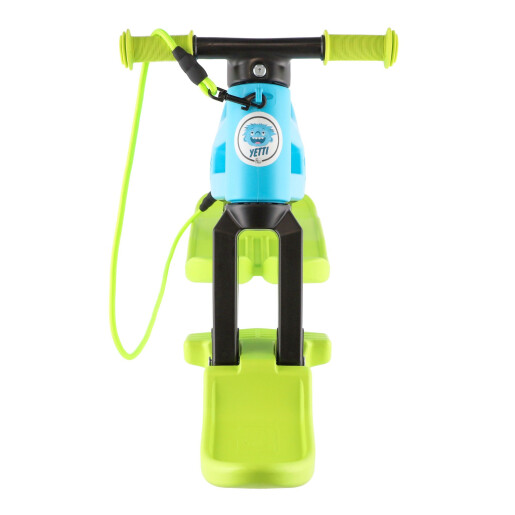 Bicicleta fara pedale Funny Wheels Rider SuperSport YETTI 3 in 1 Blue/Lime