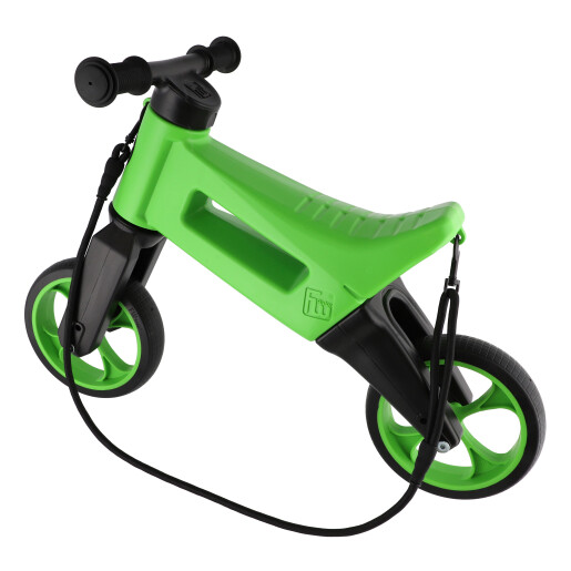Bicicleta fara pedale Funny Wheels Rider SuperSport 2 in 1 Apple Green