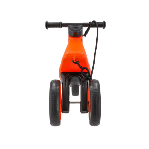 Bicicleta fara pedale Funny Wheels Rider SuperSport 2 in 1 Sunset Orange (Montata)