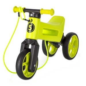 Bicicleta fara pedale Funny Wheels Rider SuperSport 2 in 1 Lime Verde