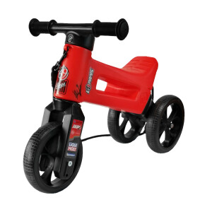 Bicicleta fara pedale Funny Wheels Rider SuperSport 2 in 1 All-Black Limited