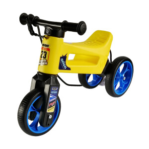 Bicicleta fara pedale Funny Wheels Rider SuperSport 2 in 1 All-Black Limited