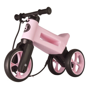 Bicicleta fara pedale Funny Wheels Rider SuperSport 2 in 1 All-Black Limited