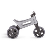 Bicicleta fara pedale cu cosulet pentru ghidon Funny Wheels Rider SPORT 2 in 1 Gri