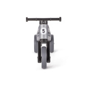 Bicicleta fara pedale cu cosulet pentru ghidon Funny Wheels Rider SPORT 2 in 1 Gri