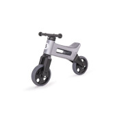 Bicicleta fara pedale cu cosulet pentru ghidon Funny Wheels Rider SPORT 2 in 1 Gri