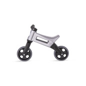 Bicicleta fara pedale cu cosulet pentru ghidon Funny Wheels Rider SPORT 2 in 1 Gri