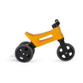 Bicicleta fara pedale cu cosulet pentru ghidon Funny Wheels Rider SPORT 2 in 1 Portocalie