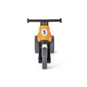 Bicicleta fara pedale cu cosulet pentru ghidon Funny Wheels Rider SPORT 2 in 1 Portocalie