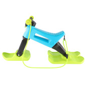 Bicicleta fara pedale Funny Wheels Rider SuperSport YETTI 3 in 1 Blue/Lime