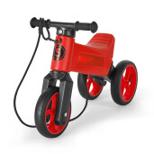 Bicicleta fara pedale Funny Wheels Rider SuperSport 2 in 1 Chilli Red