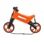 Bicicleta fara pedale Funny Wheels Rider SuperSport 2 in 1 Sunset Orange (Montata)