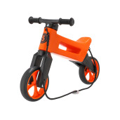 Bicicleta fara pedale Funny Wheels Rider SuperSport 2 in 1 Sunset Orange (Montata)